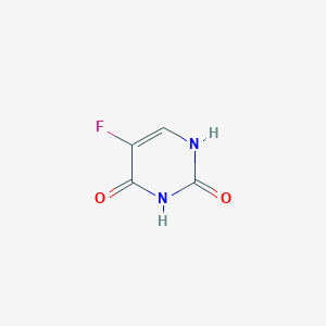 Strukturbild von Fluorouracil