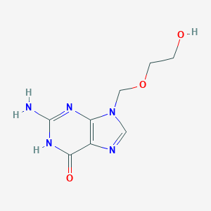 Strukturbild von Aciclovir