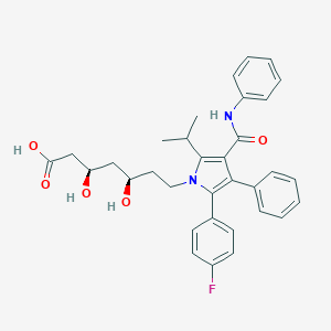 Strukturbild von Atorvastatin