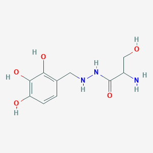 Strukturbild von Levodopa+Benserazid