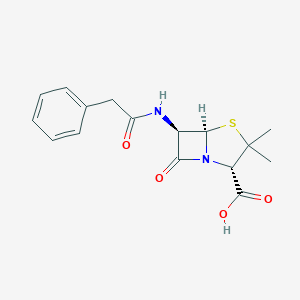 Strukturbild von Penicillin-G