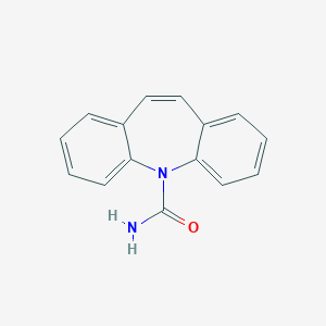 Strukturbild von Carbamazepin