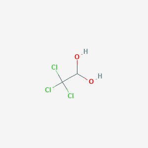 Strukturbild von Chloralhydrat