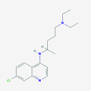 Strukturbild von Hydroxychloroquin