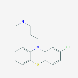 Strukturbild von Chlorpromazin