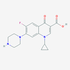 Strukturbild von Ciprofloxacin