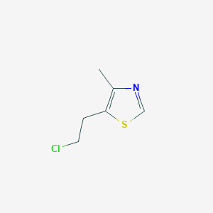 Strukturbild von Clomethiazol