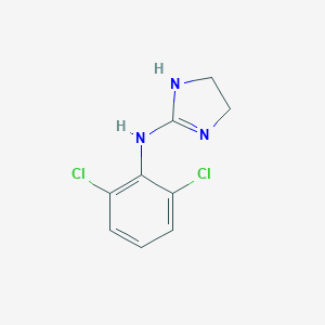 Strukturbild von Clonidin