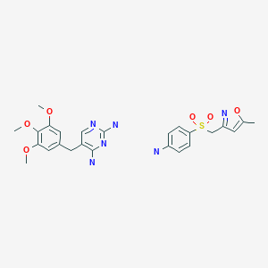 Strukturbild von Trimethoprim-Sulfamethoxazol