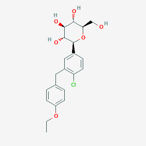 Strukturbild von Dapagliflozin