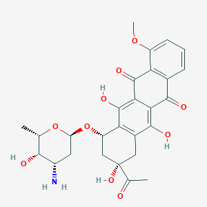 Strukturbild von Daunorubicin