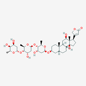 Strukturbild von Digoxin