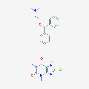 Strukturbild von Dimenhydrinat