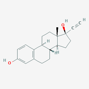 Strukturbild von Ethinylestradiol