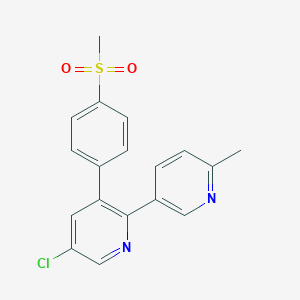 Strukturbild von Etoricoxib