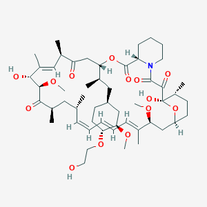 Strukturbild von Everolimus