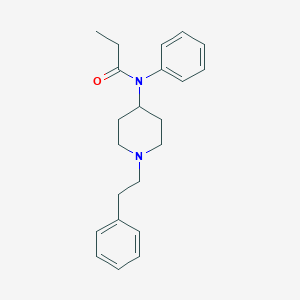 Strukturbild von Fentanyl