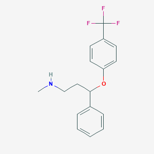 Strukturbild von Fluoxetin