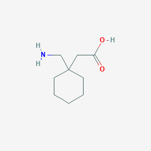 Strukturbild von Gabapentin