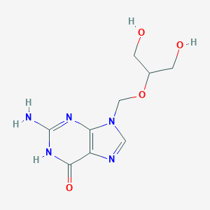 Strukturbild von Ganciclovir