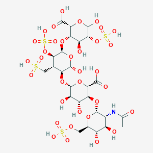 Strukturbild von Heparin:_unfraktioniertes