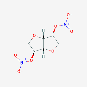 Strukturbild von Isosorbiddinitrat