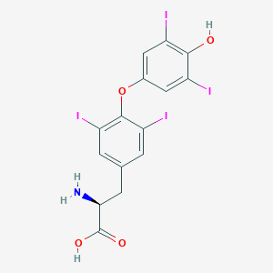 Strukturbild von L-Thyroxin