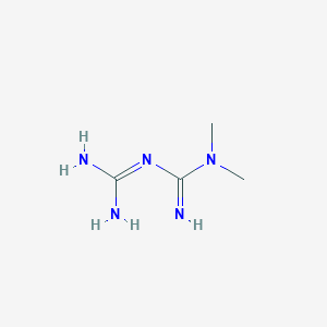 Strukturbild von Metformin