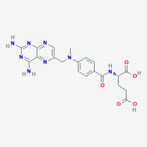 Strukturbild von Methotrexat