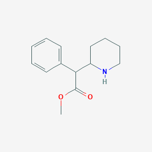 Strukturbild von Methylphenidat