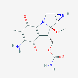 Strukturbild von Mitomycin-C