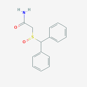 Strukturbild von Modafinil