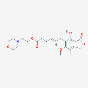 Strukturbild von Mycophenolat-Mofetil