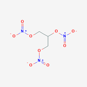 Strukturbild von Nitroglycerin