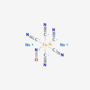 Strukturbild von Nitroprussid