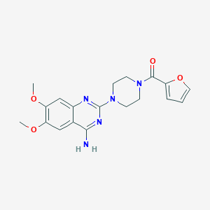 Strukturbild von Prazosin