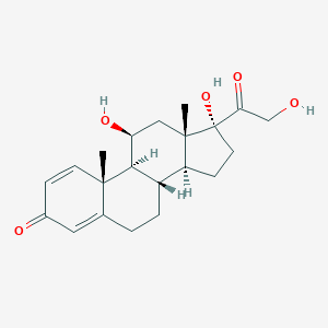 Strukturbild von Prednisolon