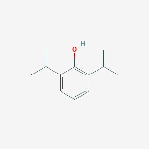 Strukturbild von Propofol