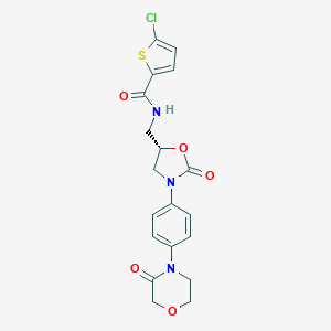 Strukturbild von Rivaroxaban