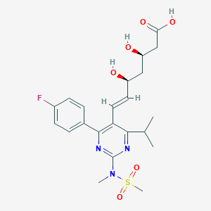 Strukturbild von Rosuvastatin