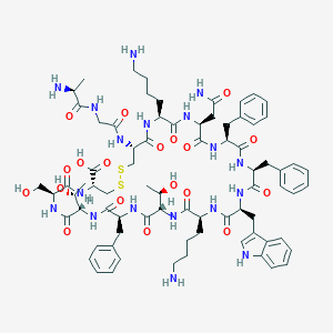 Strukturbild von Somatostatin