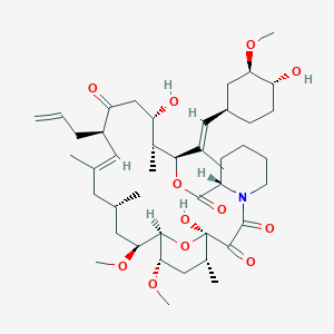 Strukturbild von Tacrolimus