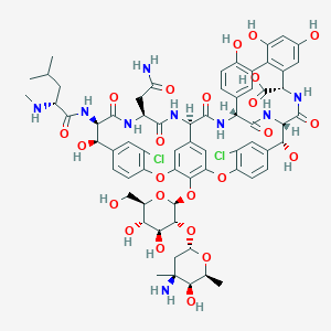 Strukturbild von Vancomycin