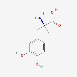 Strukturbild von Methyldopa