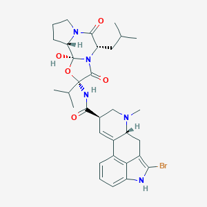 Strukturbild von Bromocriptin