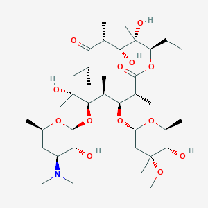 Strukturbild von Erythromycin